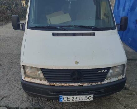 Белый Мерседес Sprinter, объемом двигателя 2.9 л и пробегом 341 тыс. км за 7200 $, фото 1 на Automoto.ua