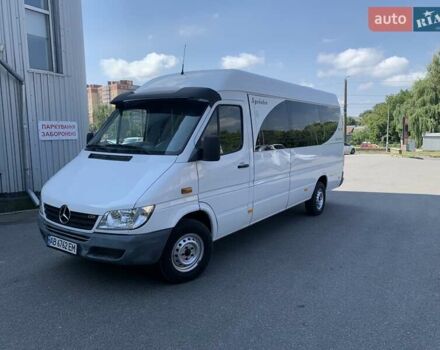 Белый Мерседес Sprinter, объемом двигателя 2.1 л и пробегом 419 тыс. км за 16500 $, фото 1 на Automoto.ua