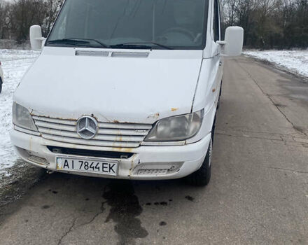 Білий Мерседес Sprinter, об'ємом двигуна 2.69 л та пробігом 63 тис. км за 5300 $, фото 1 на Automoto.ua