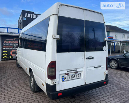 Белый Мерседес Sprinter, объемом двигателя 2.87 л и пробегом 400 тыс. км за 6000 $, фото 2 на Automoto.ua