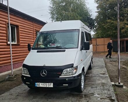 Белый Мерседес Sprinter, объемом двигателя 2.2 л и пробегом 100 тыс. км за 7000 $, фото 13 на Automoto.ua