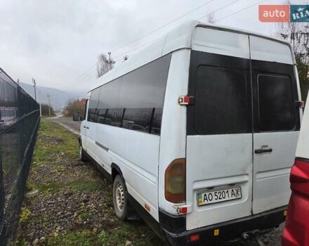 Белый Мерседес Sprinter, объемом двигателя 2.7 л и пробегом 349 тыс. км за 7500 $, фото 6 на Automoto.ua