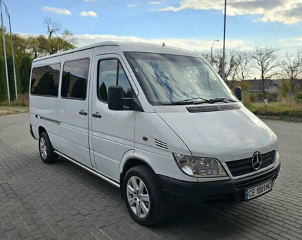 Білий Мерседес Sprinter, об'ємом двигуна 2.1 л та пробігом 483 тис. км за 6800 $, фото 1 на Automoto.ua