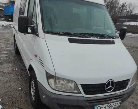 Белый Мерседес Sprinter, объемом двигателя 2.7 л и пробегом 365 тыс. км за 8700 $, фото 6 на Automoto.ua