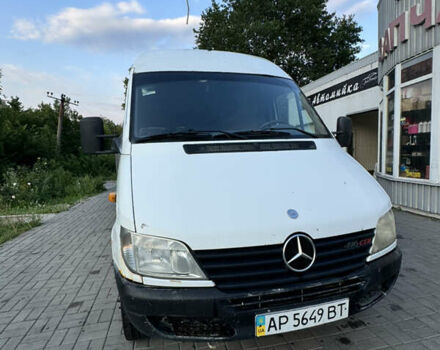 Мерседес Sprinter 2002 в Запорожье на Automoto.ua Белый Мерседес Sprinter, объемом двигателя 2.7 л и пробегом 473 тыс. км за 11300 $, фото 1 на Automoto.ua