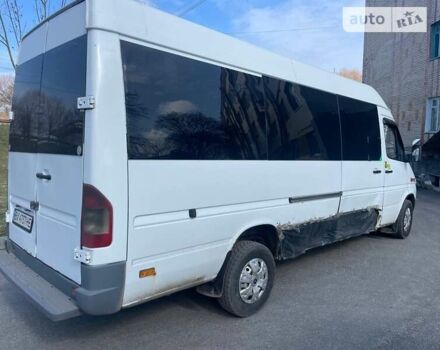 Белый Мерседес Sprinter, объемом двигателя 2.15 л и пробегом 252 тыс. км за 7200 $, фото 3 на Automoto.ua