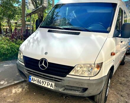 Белый Мерседес Sprinter, объемом двигателя 2.1 л и пробегом 355 тыс. км за 7500 $, фото 4 на Automoto.ua