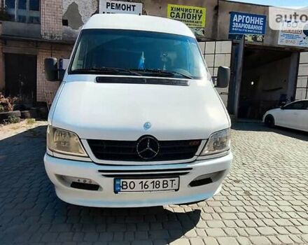 Белый Мерседес Sprinter, объемом двигателя 2.7 л и пробегом 100 тыс. км за 7550 $, фото 2 на Automoto.ua