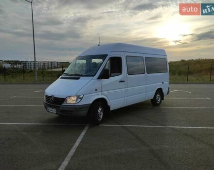 Білий Мерседес Sprinter, об'ємом двигуна 2.2 л та пробігом 153 тис. км за 14999 $, фото 1 на Automoto.ua