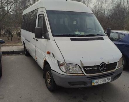 Білий Мерседес Sprinter, об'ємом двигуна 2.87 л та пробігом 650 тис. км за 7000 $, фото 1 на Automoto.ua