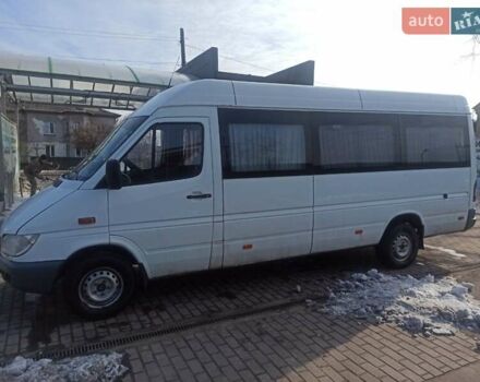 Белый Мерседес Sprinter, объемом двигателя 2.7 л и пробегом 550 тыс. км за 9500 $, фото 6 на Automoto.ua