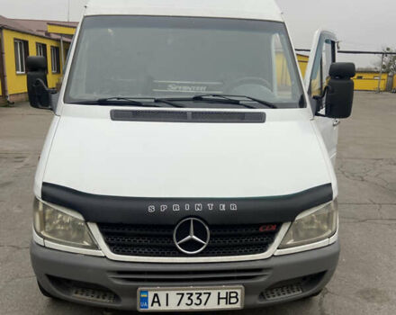 Белый Мерседес Sprinter, объемом двигателя 2.7 л и пробегом 4 тыс. км за 15000 $, фото 3 на Automoto.ua