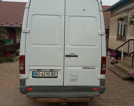 Белый Мерседес Sprinter, объемом двигателя 2.2 л и пробегом 758 тыс. км за 7500 $, фото 3 на Automoto.ua