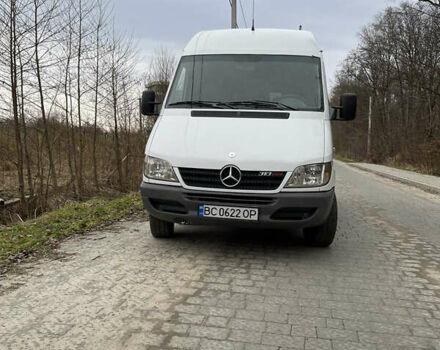 Белый Мерседес Sprinter, объемом двигателя 2.2 л и пробегом 581 тыс. км за 7500 $, фото 7 на Automoto.ua