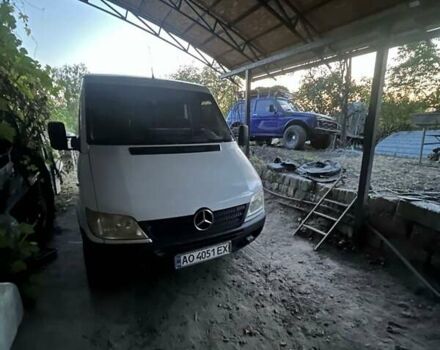 Белый Мерседес Sprinter, объемом двигателя 2.69 л и пробегом 713 тыс. км за 7100 $, фото 6 на Automoto.ua