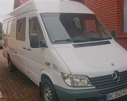 Белый Мерседес Sprinter, объемом двигателя 2.7 л и пробегом 771 тыс. км за 10800 $, фото 1 на Automoto.ua