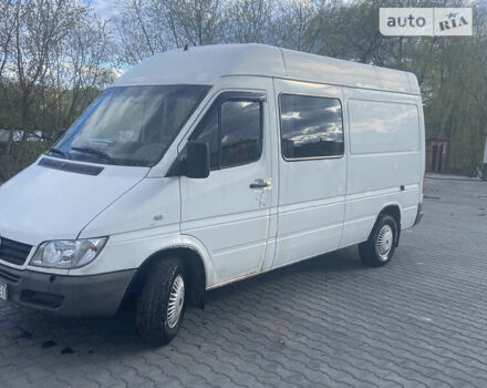 Білий Мерседес Sprinter, об'ємом двигуна 2.69 л та пробігом 172 тис. км за 6300 $, фото 1 на Automoto.ua