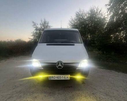 Белый Мерседес Sprinter, объемом двигателя 2.69 л и пробегом 713 тыс. км за 7100 $, фото 7 на Automoto.ua