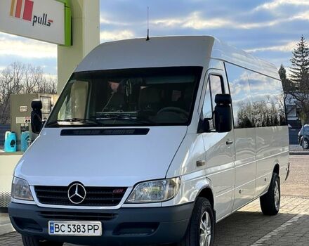 Белый Мерседес Sprinter, объемом двигателя 2.7 л и пробегом 175 тыс. км за 15000 $, фото 5 на Automoto.ua