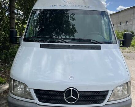 Белый Мерседес Sprinter, объемом двигателя 2.7 л и пробегом 614 тыс. км за 7800 $, фото 1 на Automoto.ua
