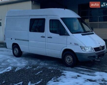 Білий Мерседес Sprinter, об'ємом двигуна 2.2 л та пробігом 380 тис. км за 3500 $, фото 14 на Automoto.ua