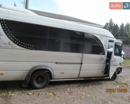 Белый Мерседес Sprinter, объемом двигателя 2.7 л и пробегом 500 тыс. км за 7000 $, фото 4 на Automoto.ua