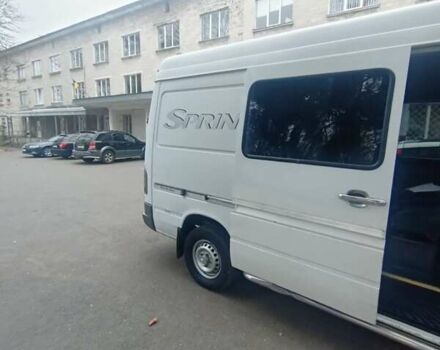 Белый Мерседес Sprinter, объемом двигателя 2.15 л и пробегом 435 тыс. км за 7200 $, фото 7 на Automoto.ua