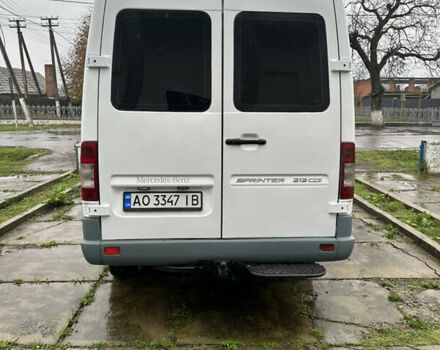Білий Мерседес Sprinter, об'ємом двигуна 2.1 л та пробігом 950 тис. км за 8100 $, фото 17 на Automoto.ua