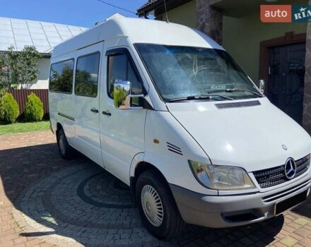 Белый Мерседес Sprinter, объемом двигателя 2.15 л и пробегом 50 тыс. км за 9500 $, фото 46 на Automoto.ua