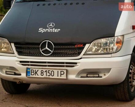 Білий Мерседес Sprinter, об'ємом двигуна 2.1 л та пробігом 385 тис. км за 8200 $, фото 14 на Automoto.ua