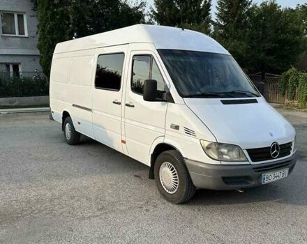 Белый Мерседес Sprinter, объемом двигателя 2.7 л и пробегом 850 тыс. км за 11500 $, фото 1 на Automoto.ua
