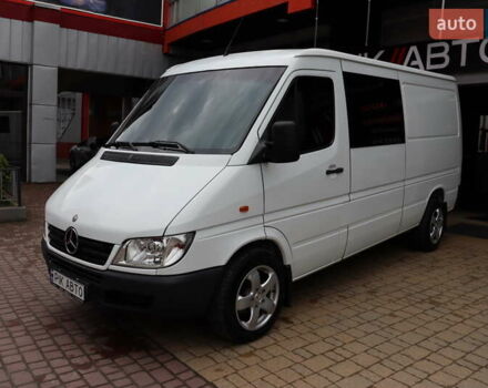 Білий Мерседес Sprinter, об'ємом двигуна 2.2 л та пробігом 370 тис. км за 9900 $, фото 1 на Automoto.ua