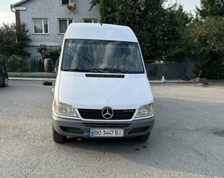Белый Мерседес Sprinter, объемом двигателя 2.7 л и пробегом 850 тыс. км за 11500 $, фото 3 на Automoto.ua
