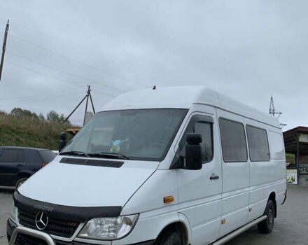 Белый Мерседес Sprinter, объемом двигателя 2.7 л и пробегом 600 тыс. км за 8500 $, фото 2 на Automoto.ua