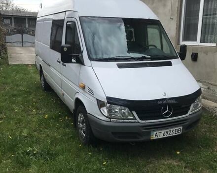 Белый Мерседес Sprinter, объемом двигателя 2.7 л и пробегом 2 тыс. км за 10000 $, фото 1 на Automoto.ua