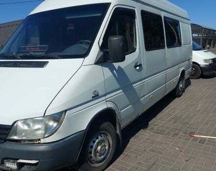 Белый Мерседес Sprinter, объемом двигателя 2.2 л и пробегом 10 тыс. км за 8000 $, фото 1 на Automoto.ua