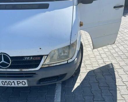 Білий Мерседес Sprinter, об'ємом двигуна 2.2 л та пробігом 864 тис. км за 5700 $, фото 2 на Automoto.ua