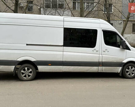 Белый Мерседес Sprinter, объемом двигателя 2.2 л и пробегом 335 тыс. км за 10500 $, фото 13 на Automoto.ua