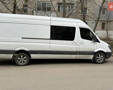 Белый Мерседес Sprinter, объемом двигателя 2.2 л и пробегом 335 тыс. км за 10500 $, фото 12 на Automoto.ua