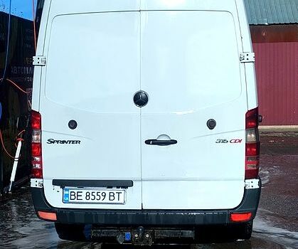 Белый Мерседес Sprinter, объемом двигателя 2.1 л и пробегом 641 тыс. км за 9500 $, фото 11 на Automoto.ua