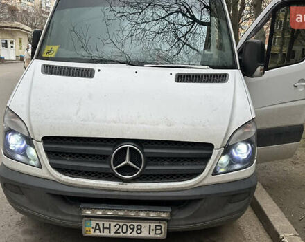 Белый Мерседес Sprinter, объемом двигателя 2.2 л и пробегом 335 тыс. км за 10500 $, фото 17 на Automoto.ua
