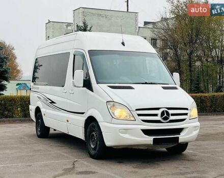Білий Мерседес Sprinter, об'ємом двигуна 2.2 л та пробігом 300 тис. км за 9950 $, фото 10 на Automoto.ua
