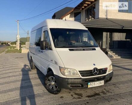 Білий Мерседес Sprinter, об'ємом двигуна 2.1 л та пробігом 396 тис. км за 9100 $, фото 5 на Automoto.ua