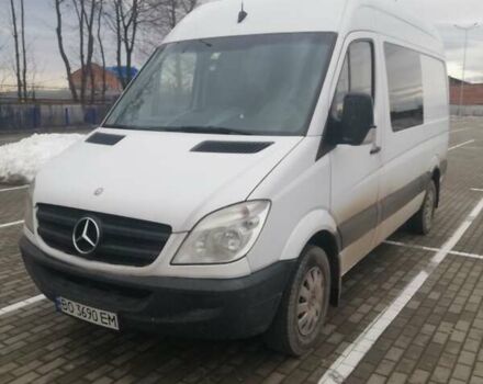 Белый Мерседес Sprinter, объемом двигателя 2.1 л и пробегом 476 тыс. км за 10000 $, фото 1 на Automoto.ua