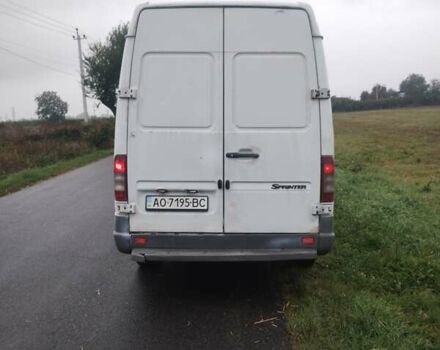 Белый Мерседес Sprinter, объемом двигателя 2.2 л и пробегом 3 тыс. км за 6300 $, фото 1 на Automoto.ua