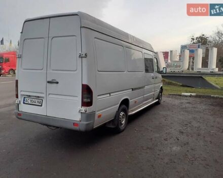 Белый Мерседес Sprinter, объемом двигателя 2.2 л и пробегом 750 тыс. км за 9700 $, фото 7 на Automoto.ua