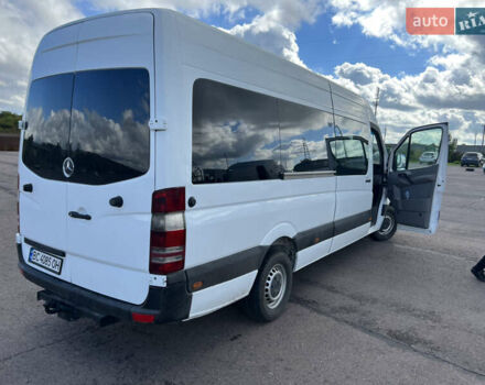 Белый Мерседес Sprinter, объемом двигателя 2.2 л и пробегом 240 тыс. км за 14200 $, фото 17 на Automoto.ua
