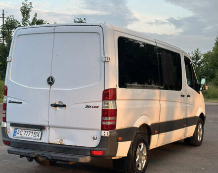 Білий Мерседес Sprinter, об'ємом двигуна 2.15 л та пробігом 740 тис. км за 13300 $, фото 4 на Automoto.ua