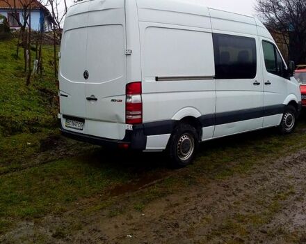 Белый Мерседес Sprinter, объемом двигателя 2.1 л и пробегом 270 тыс. км за 10500 $, фото 3 на Automoto.ua