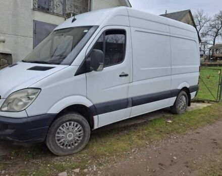 Белый Мерседес Sprinter, объемом двигателя 2.2 л и пробегом 289 тыс. км за 10500 $, фото 1 на Automoto.ua